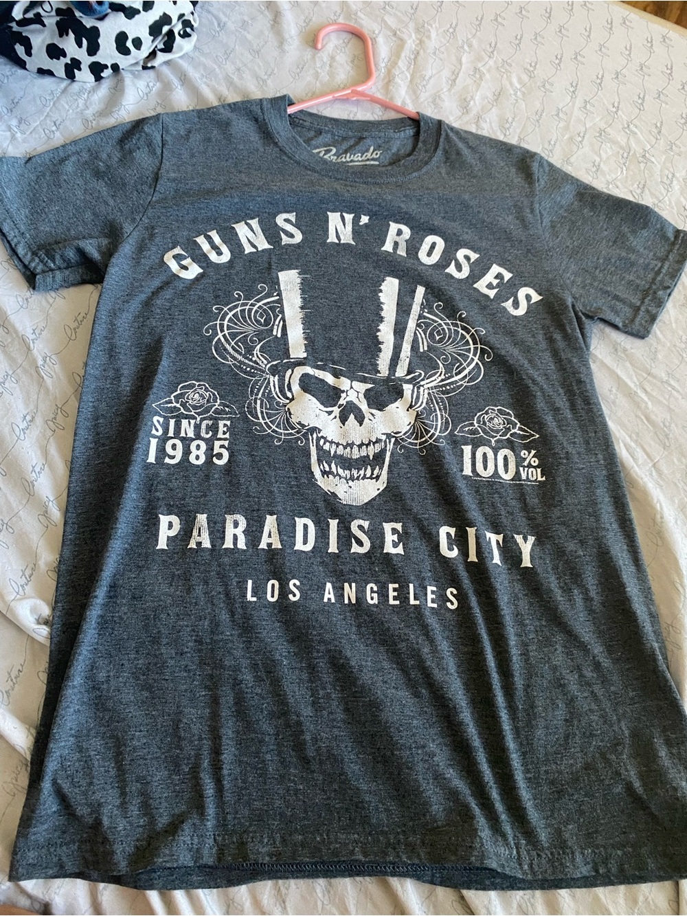 Bravado Charcoal Guns N' Roses Paradise City Graphic Tee